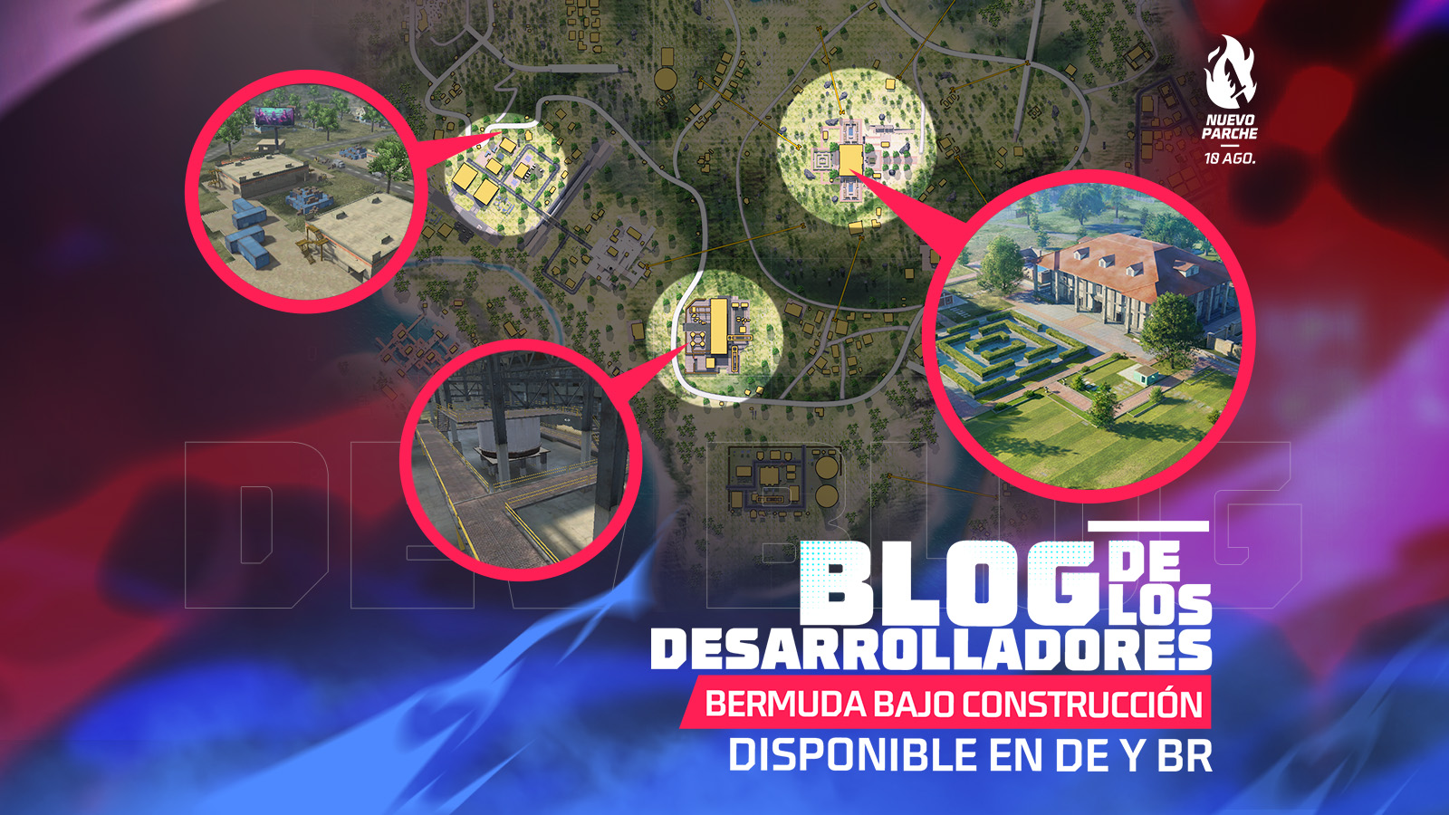 Blog del desarrollador - Ajustes de Mapa