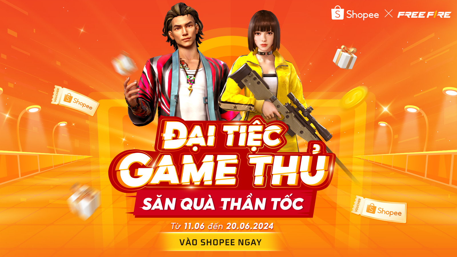 Đại tiệc Game thủ - Săn quà thần tốc