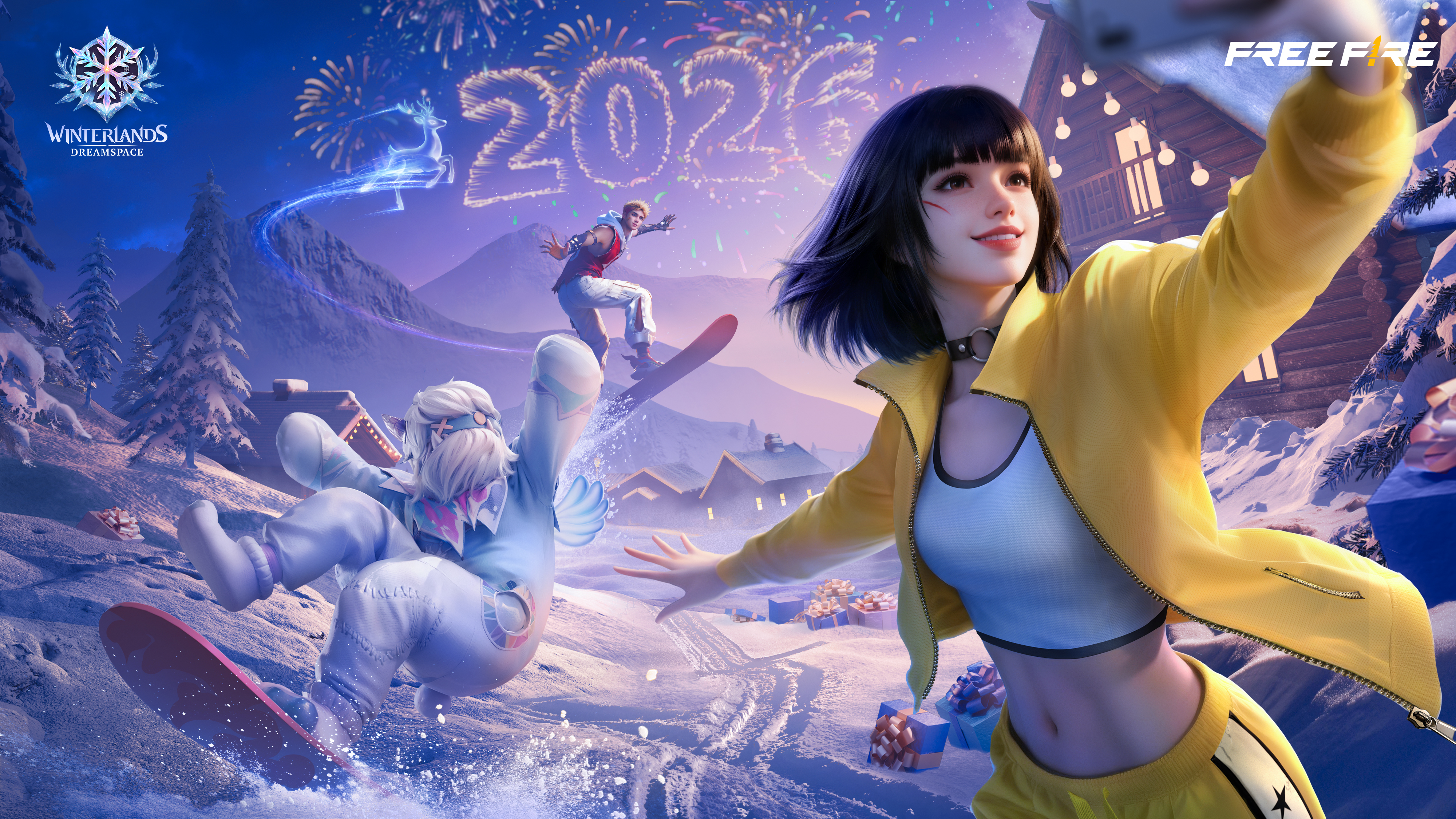 Free Fire Hadirkan Dunia Musim Dingin Penuh Mimpi Lewat Event Terbaru, Winterlands: Dreamspace!