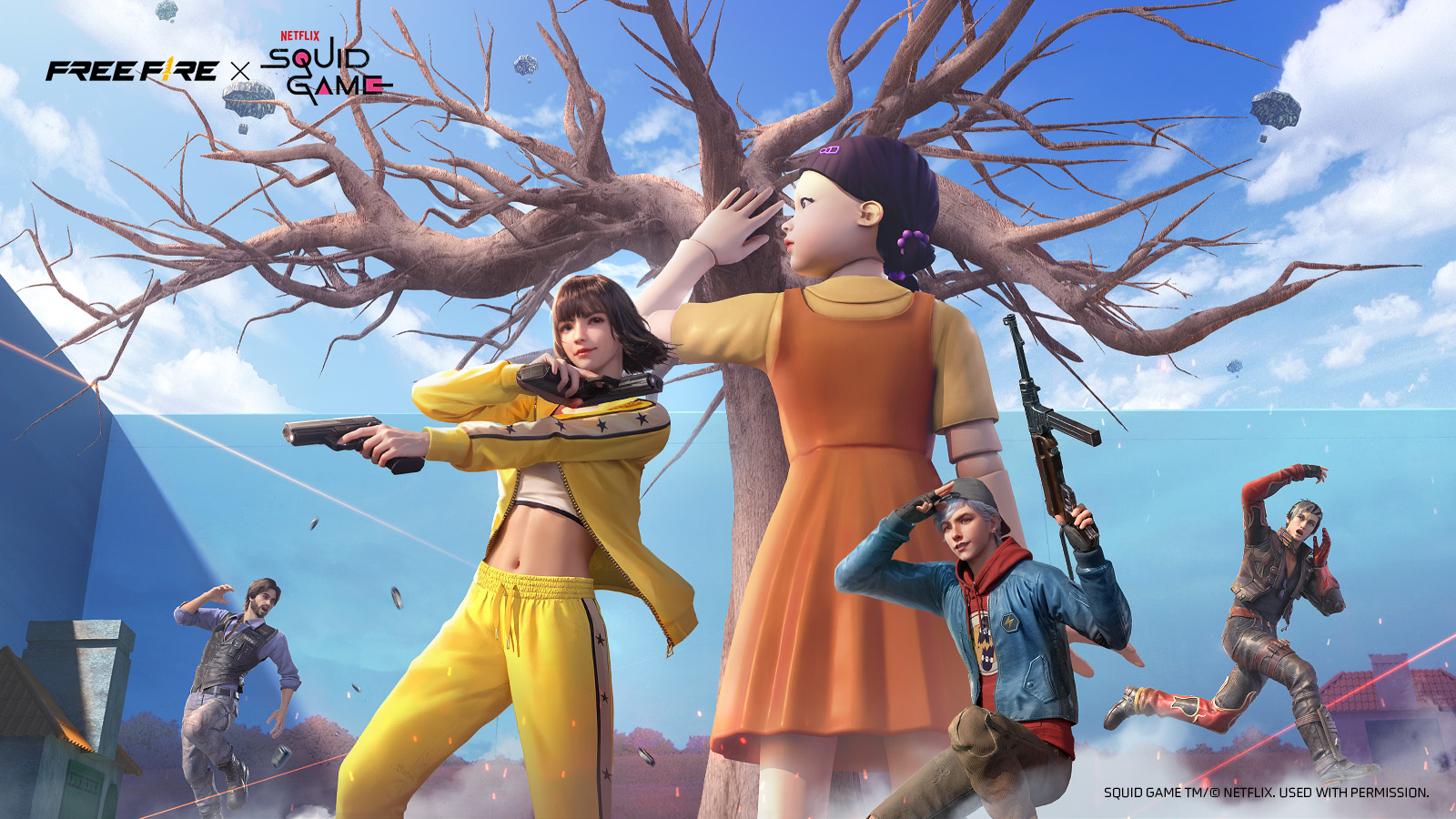 Incoming Invite: Step into Netflix’s Squid Game universe in Garena Free Fire starting this Friday