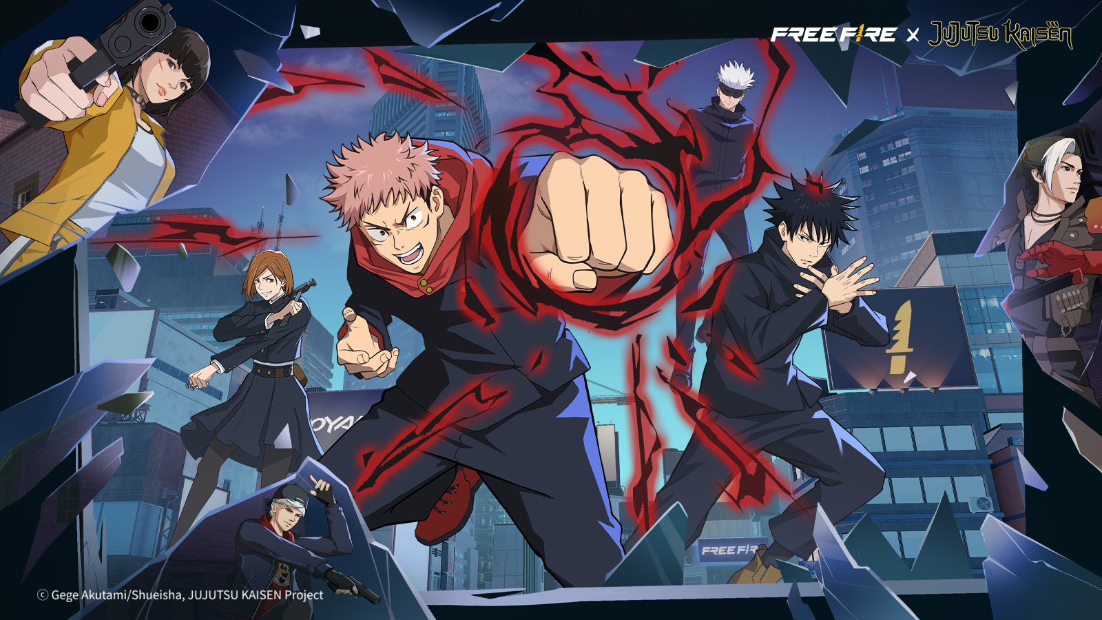 Bangkitkan Kutukan: Jujutsu Kaisen Segera Hadir di Free Fire!