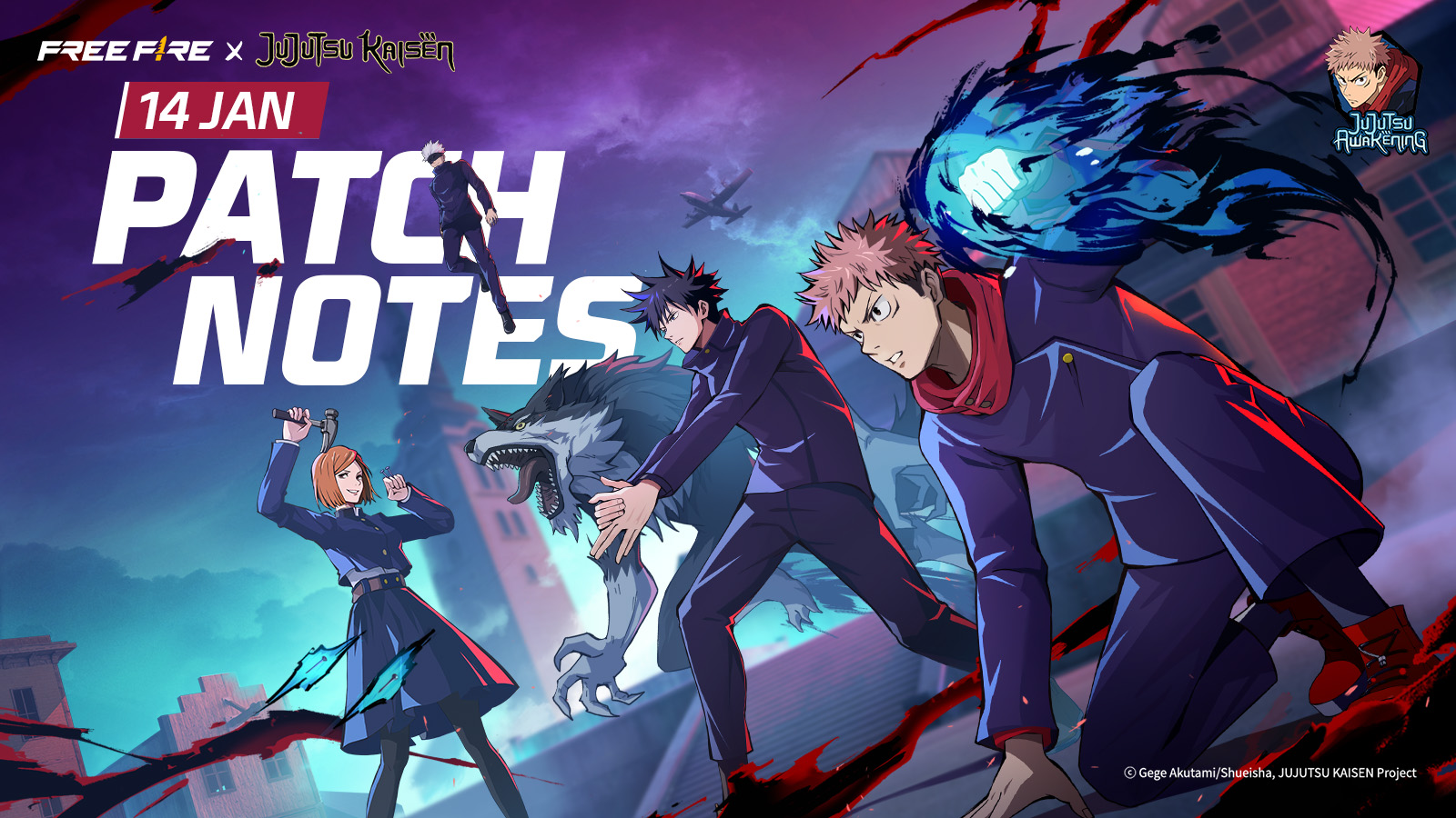 Patch Notes: Event Kolaborasi Jujutsu Kaisen