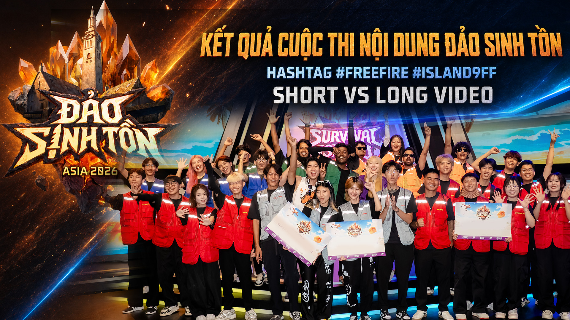 KẾT QUẢ CUỘC THI CONTENT ĐẢO SINH TỒN 2026